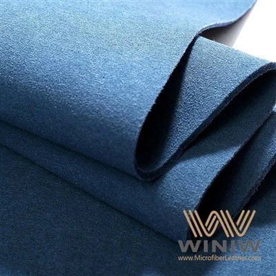 Kulit Sintetis Suede Microfiber Premium 1,6–2,0mm Untuk Alas Kaki Keselamatan Berperingkat S1